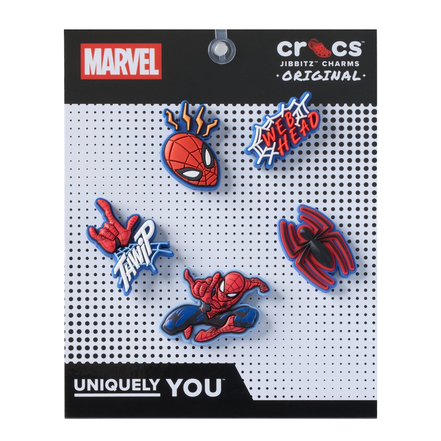 Crocs Spider-Man 5-Pack Jibbitz Charms