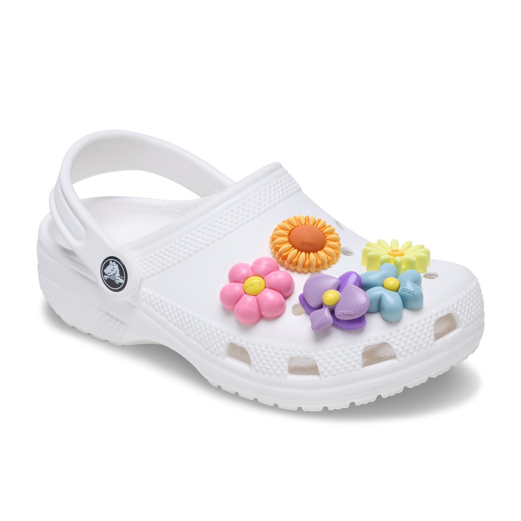 Crocs Puffy Flowers 5-Pack Jibbitz Charms