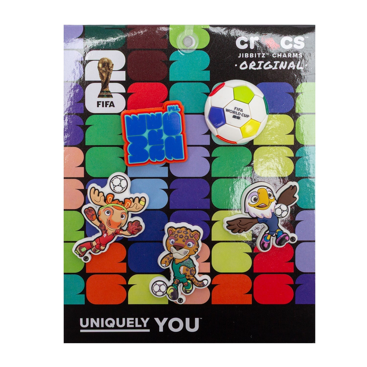 Crocs FIFA 26 5-Pack Jibbitz Charms