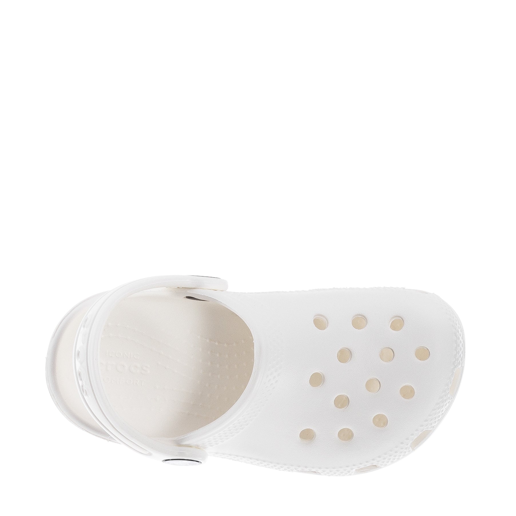 Crocs Toddler Classic Clog - White