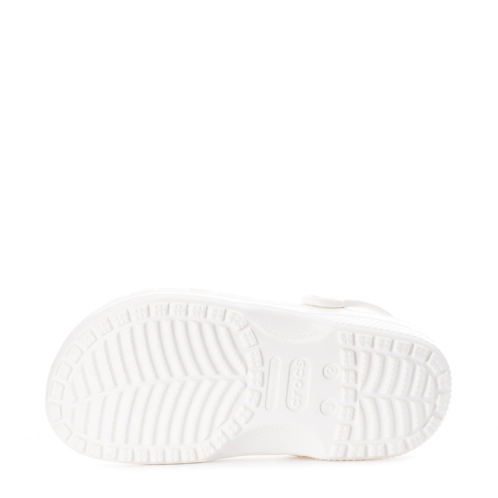 Crocs Kids' Classic Clog - White