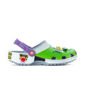 Crocs Men's Toy Story Buzz Classic Clog - White / Green / Purple