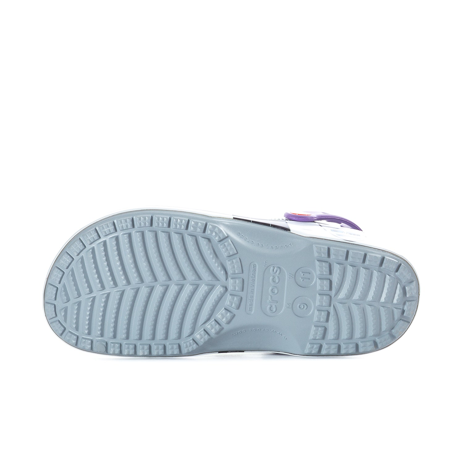 Crocs Men's Toy Story Buzz Classic Clog - White / Green / Purple