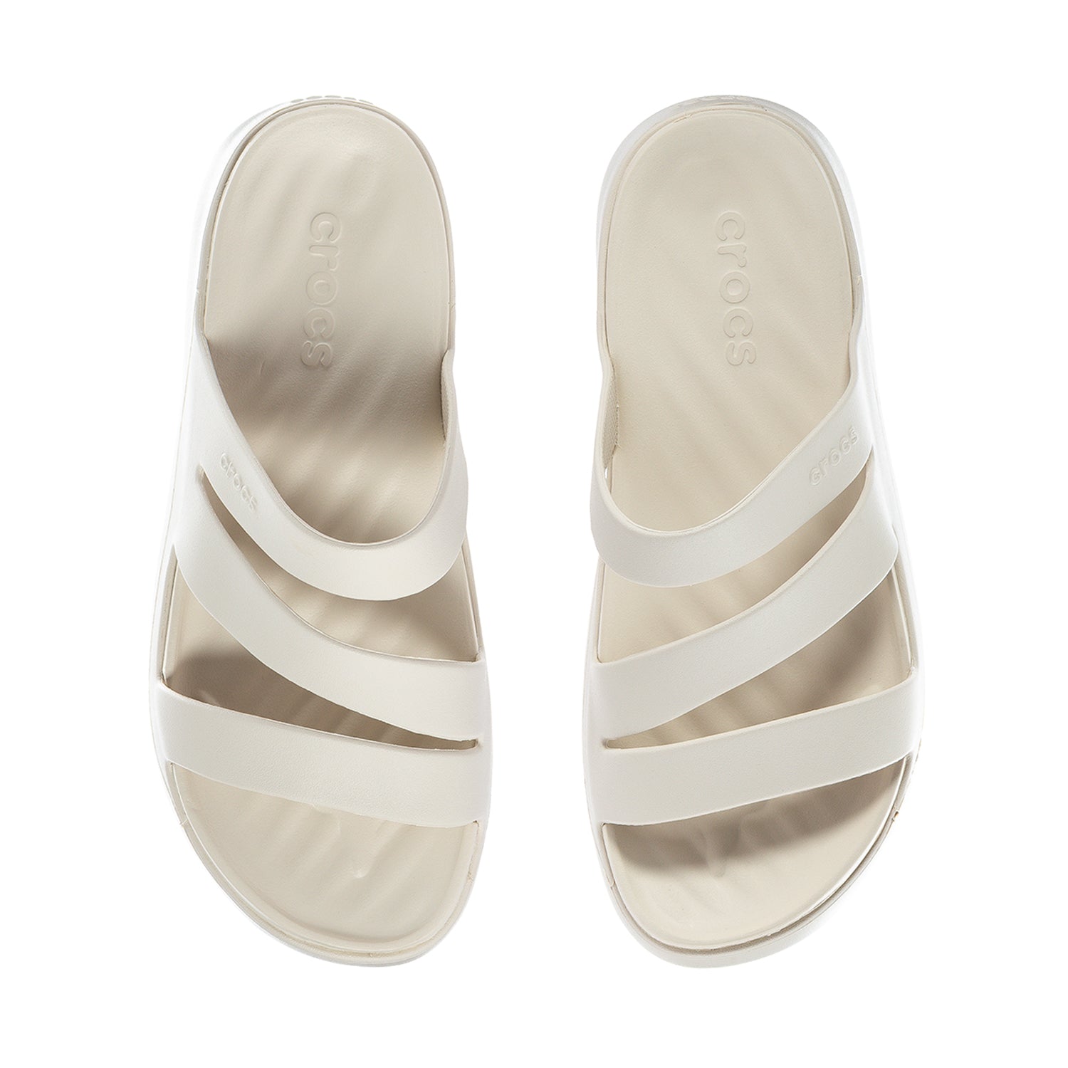 Crocs Women's Getaway Strappy Sandal - Stucco