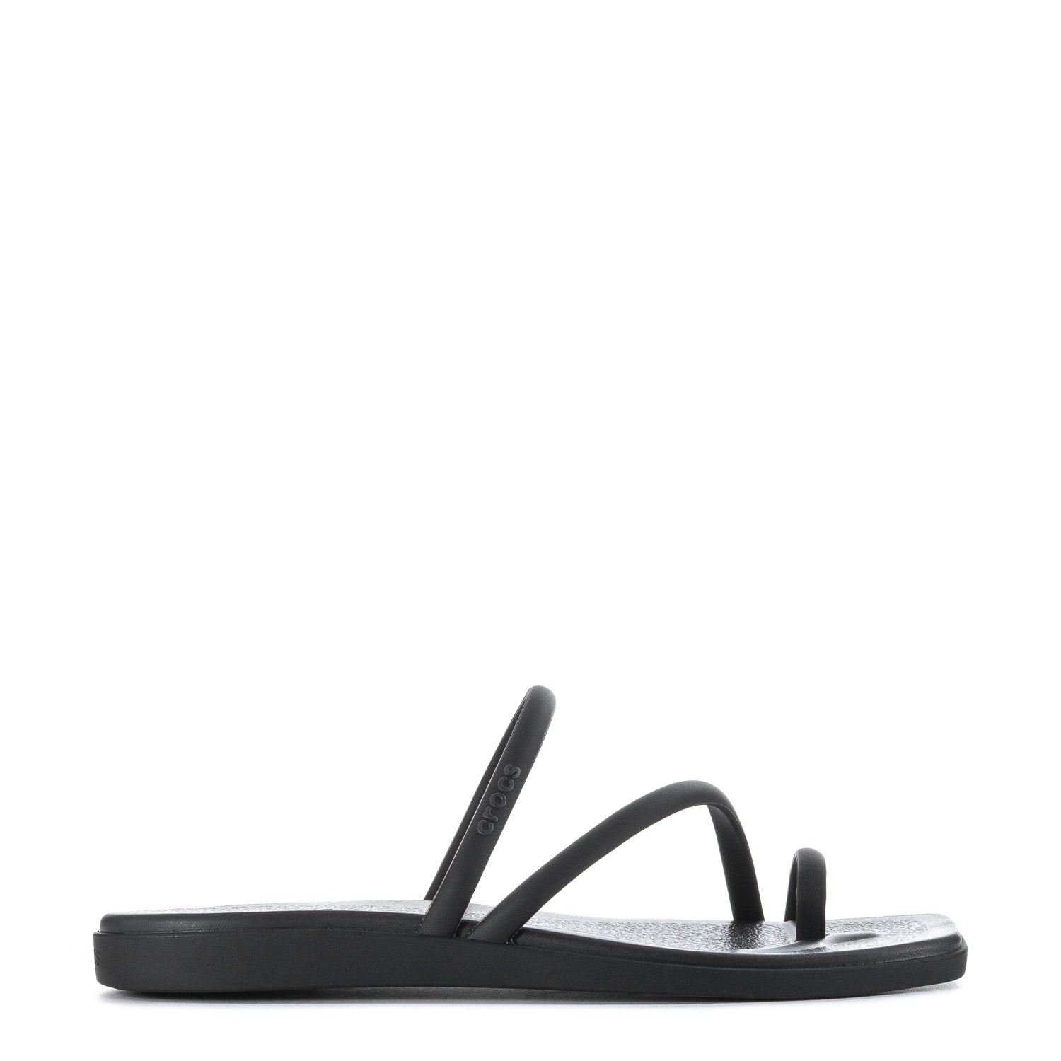 Crocs Women's Miami Toe Loop Sandal - Black
