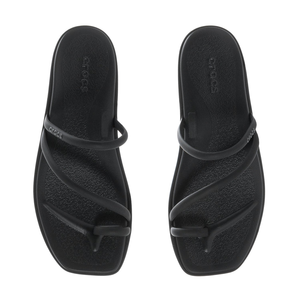 Crocs Women's Miami Toe Loop Sandal - Black