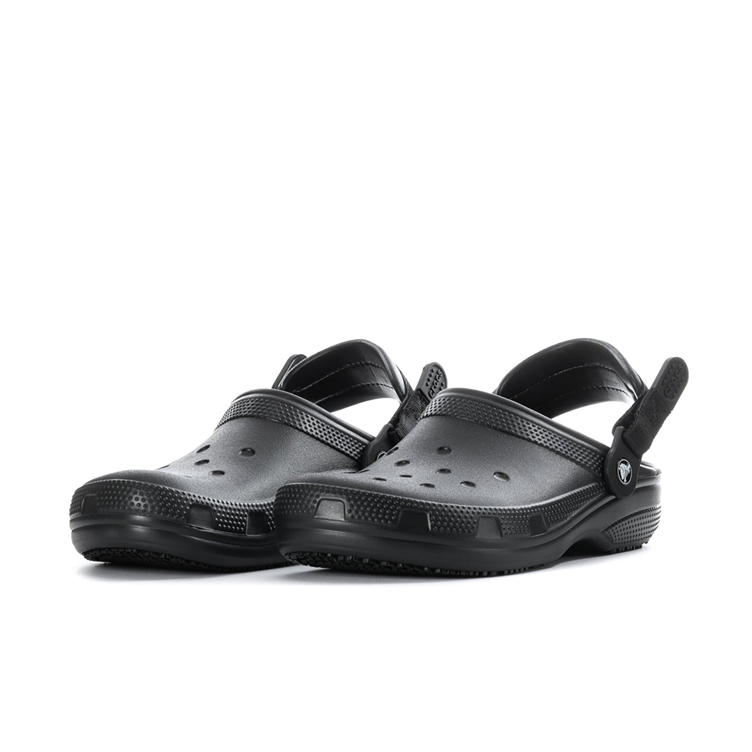 Crocs Men's Classic Work Slip-Resistant Clog - Black