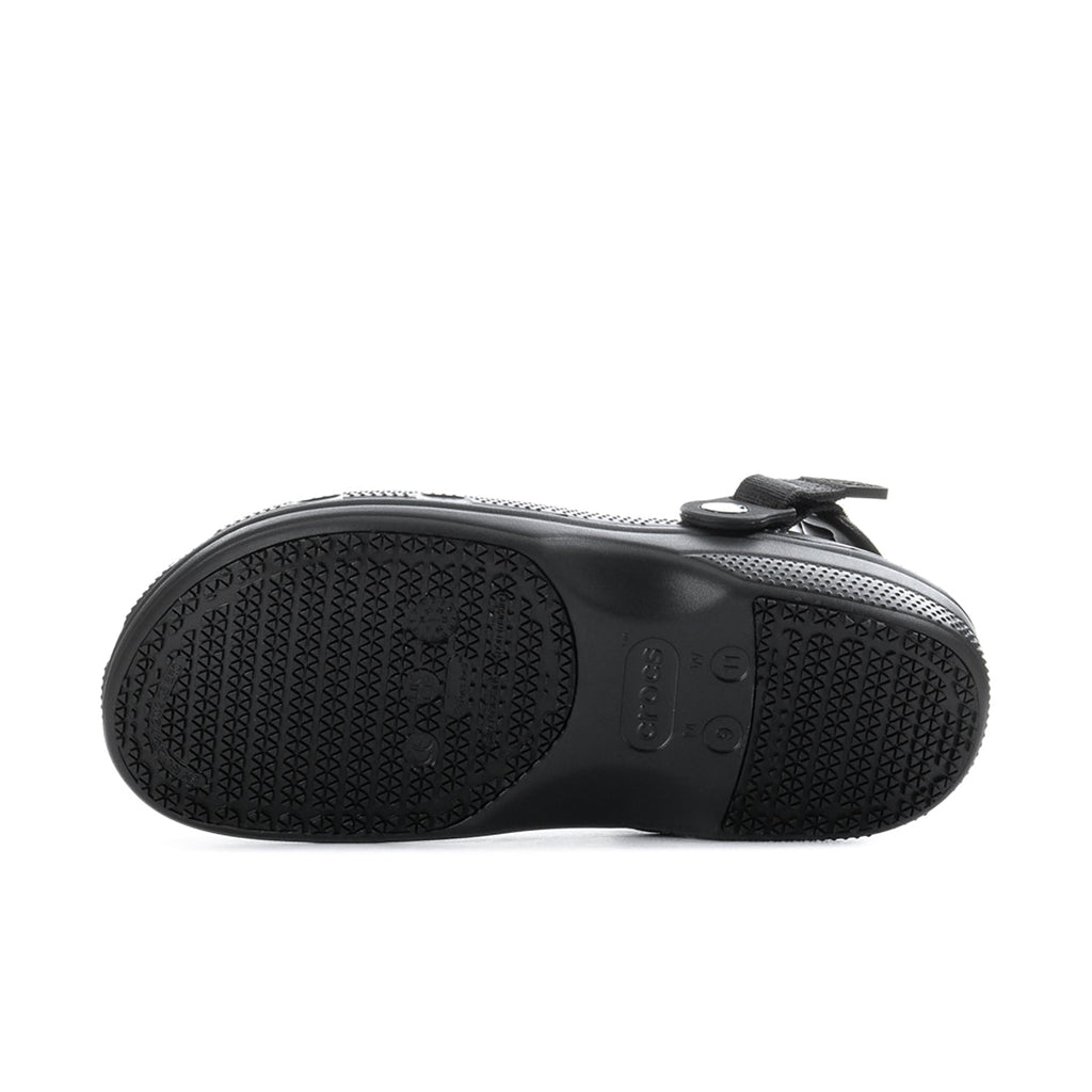 Crocs Men's Classic Work Slip-Resistant Clog - Black