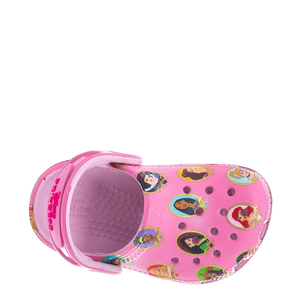Crocs Toddler Disney Princess Classic Clog - Pink