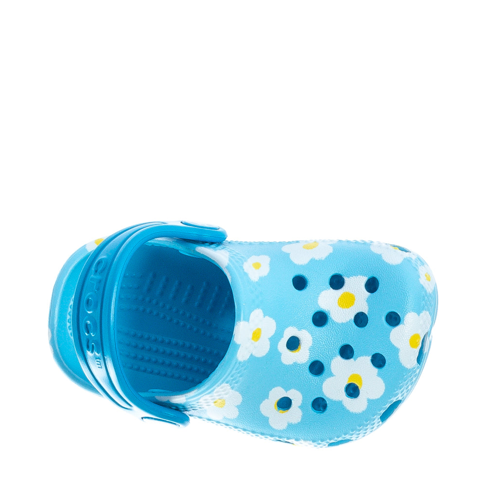 Crocs Infant Daisy Classic Clog - Tainted Glass