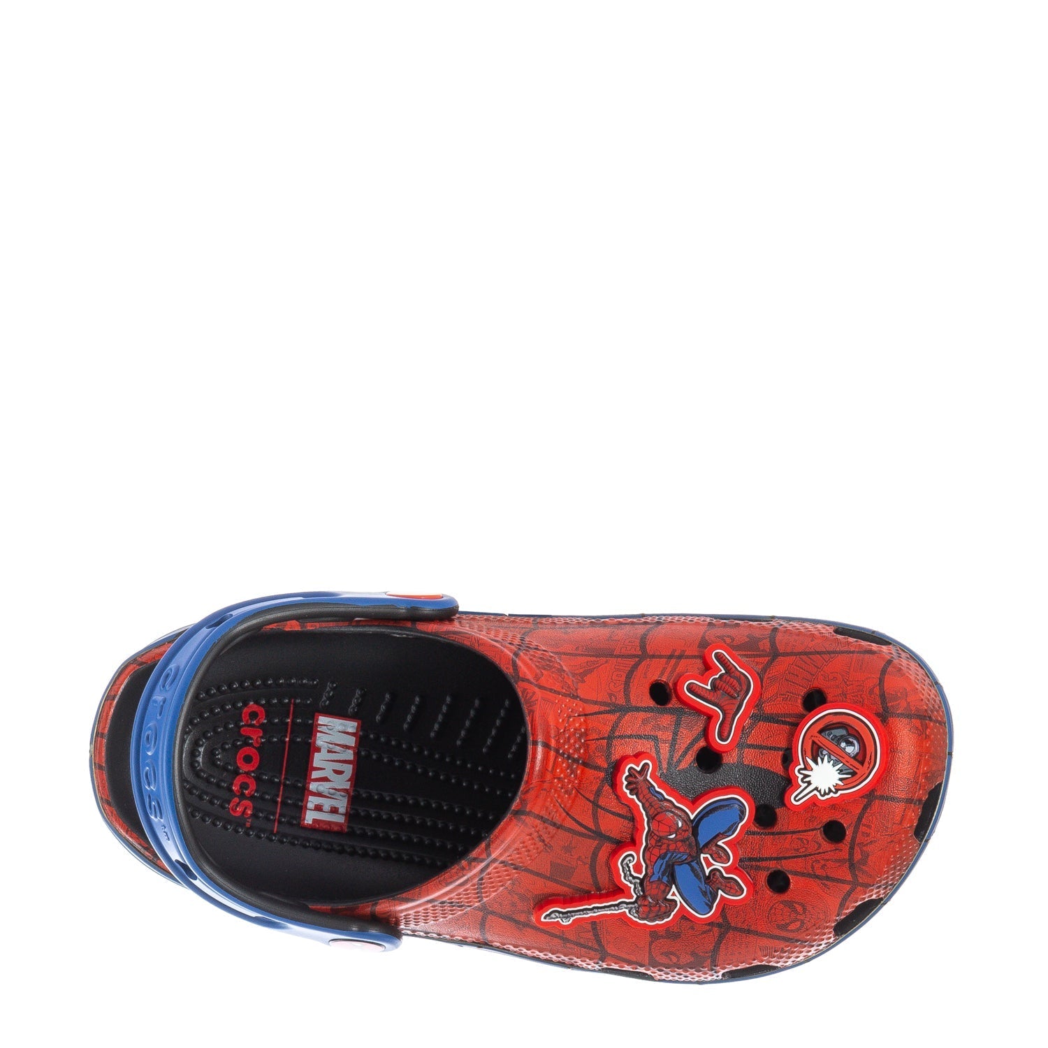 Crocs Youth Spider-Man Classic Clog - Red / Blue