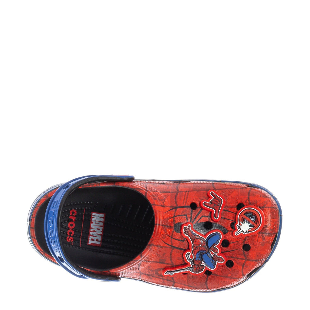 Crocs Kids' Spider-Man Classic Clog - Red / Blue