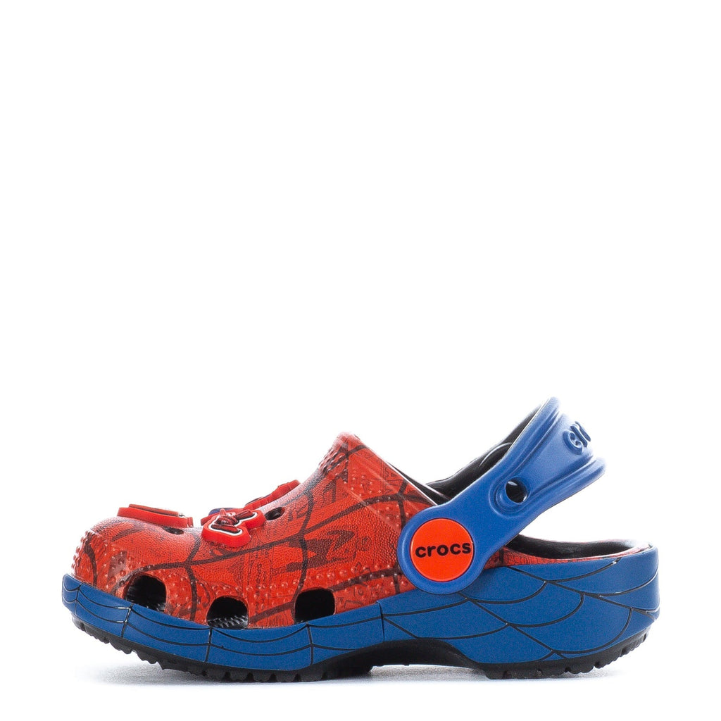 Crocs Toddler Spider-Man Classic Clog - Red / Blue