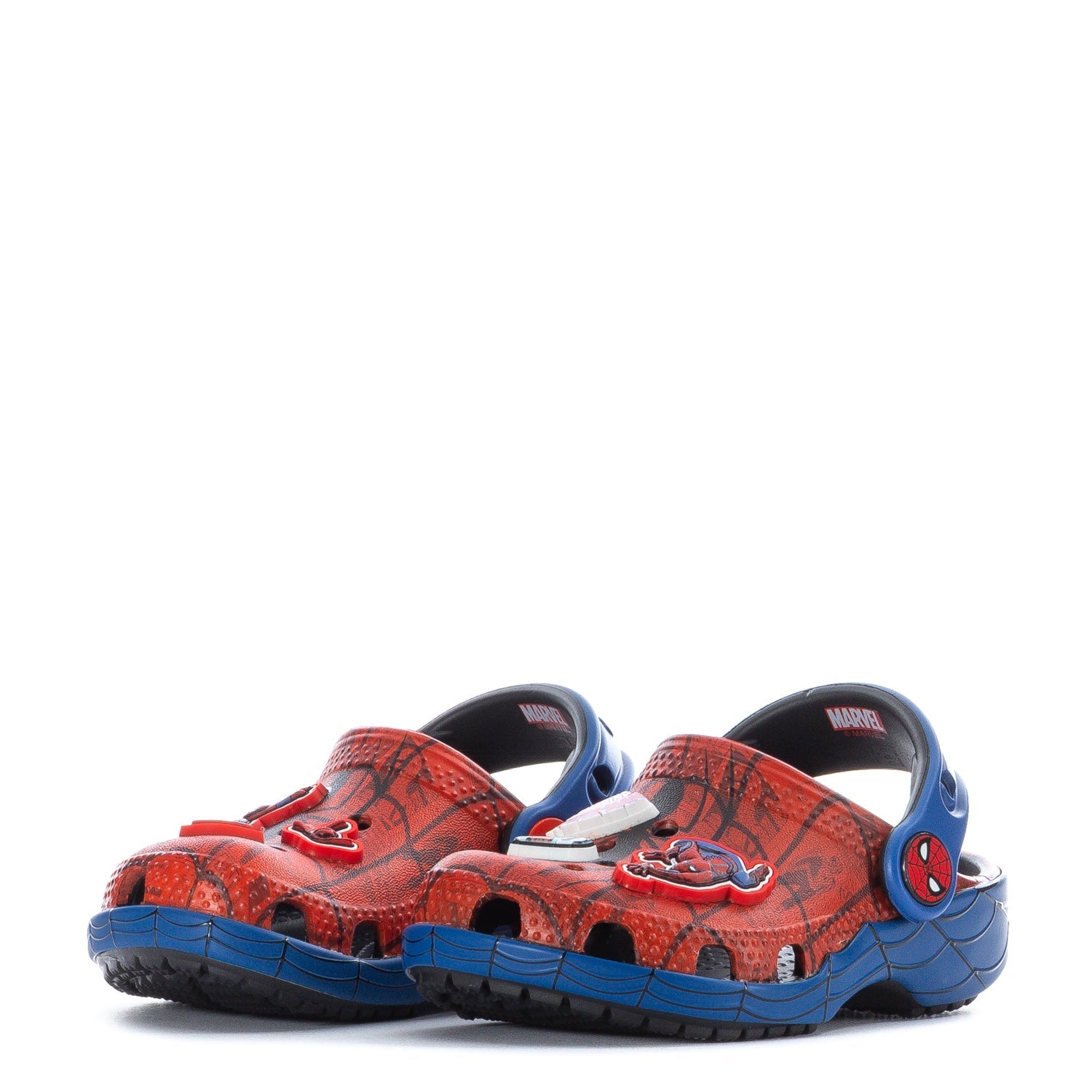 Crocs Toddler Spider-Man Classic Clog - Red / Blue