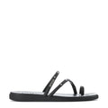 Crocs Women's Studded Miami Toe Loop Sandal - Black