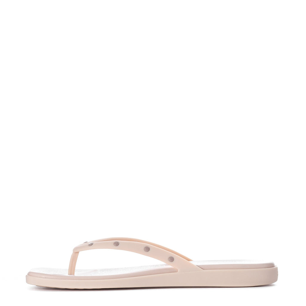 Crocs Women's Studded Miami Flip Flop - Quartz