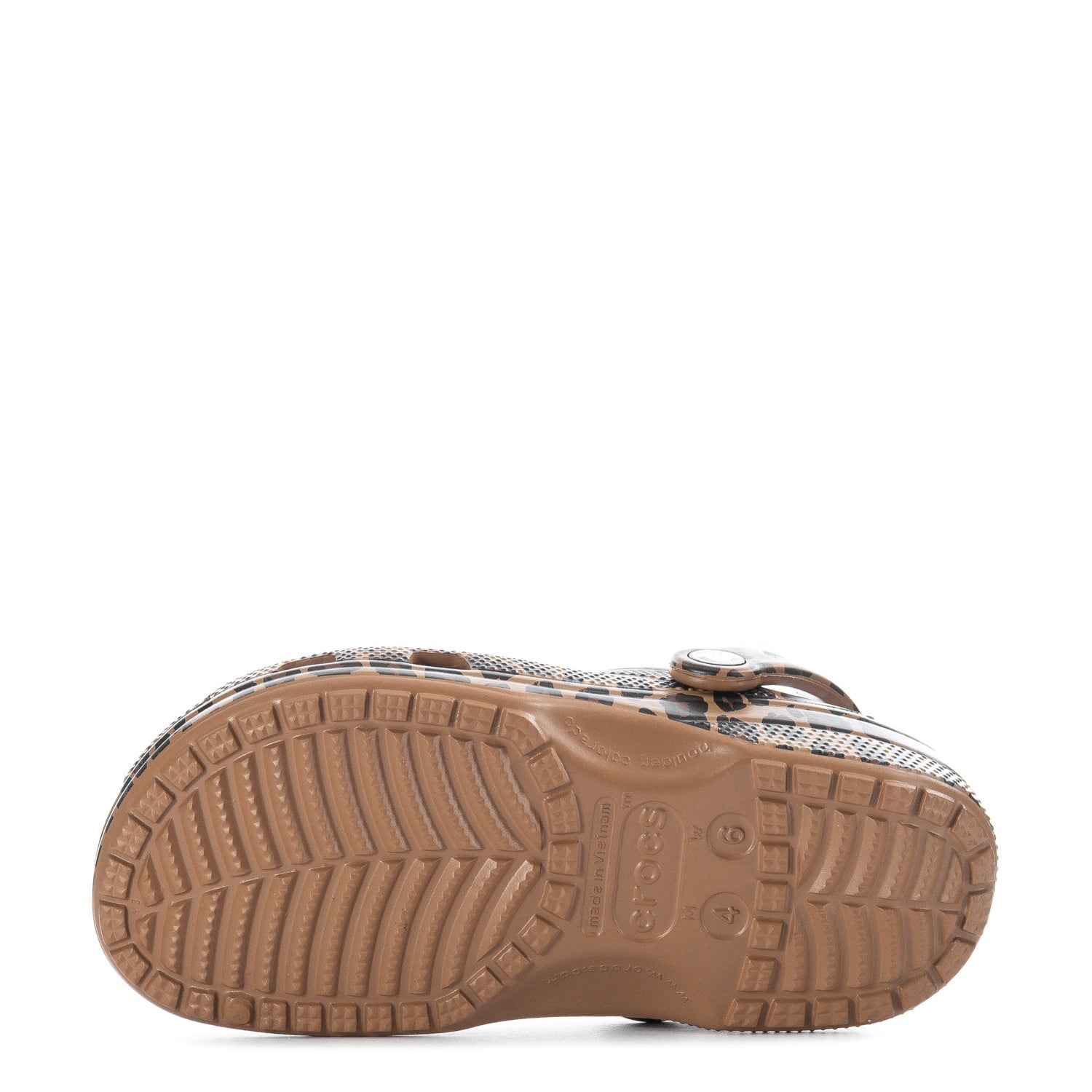 Crocs Women's Leopard Classic Clog - Black