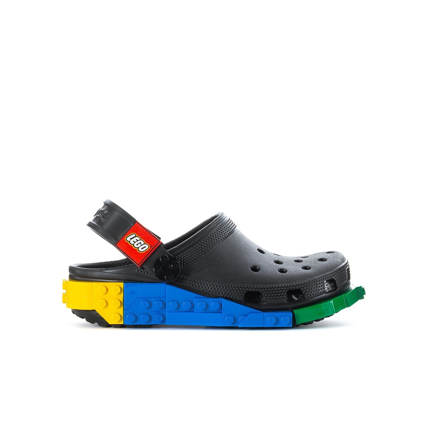 Crocs Youth LEGO Classic Clog - Black / Multi