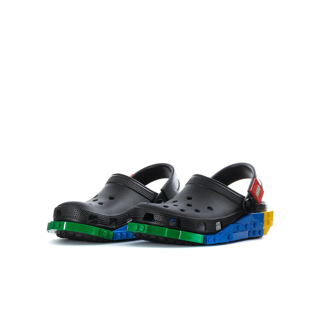 Crocs Youth LEGO Classic Clog - Black / Multi