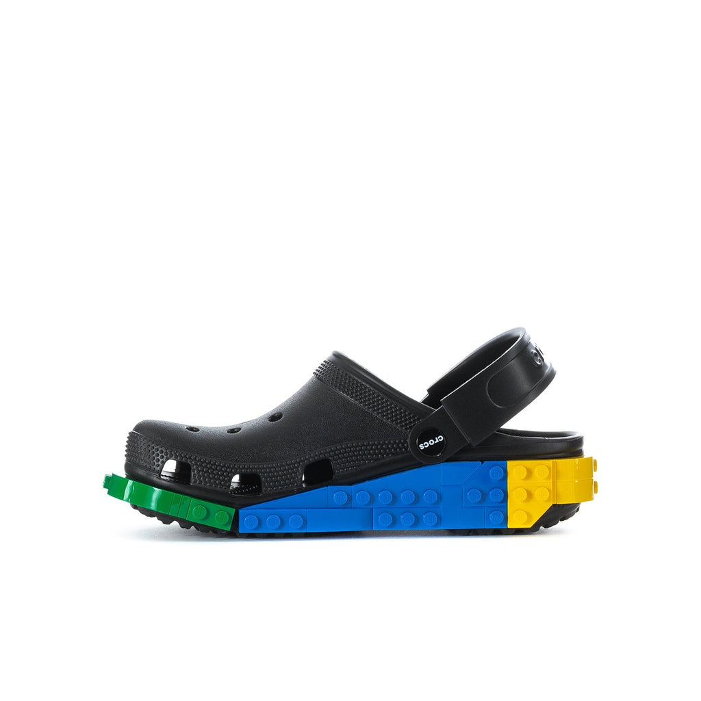 Crocs Youth LEGO Classic Clog - Black / Multi