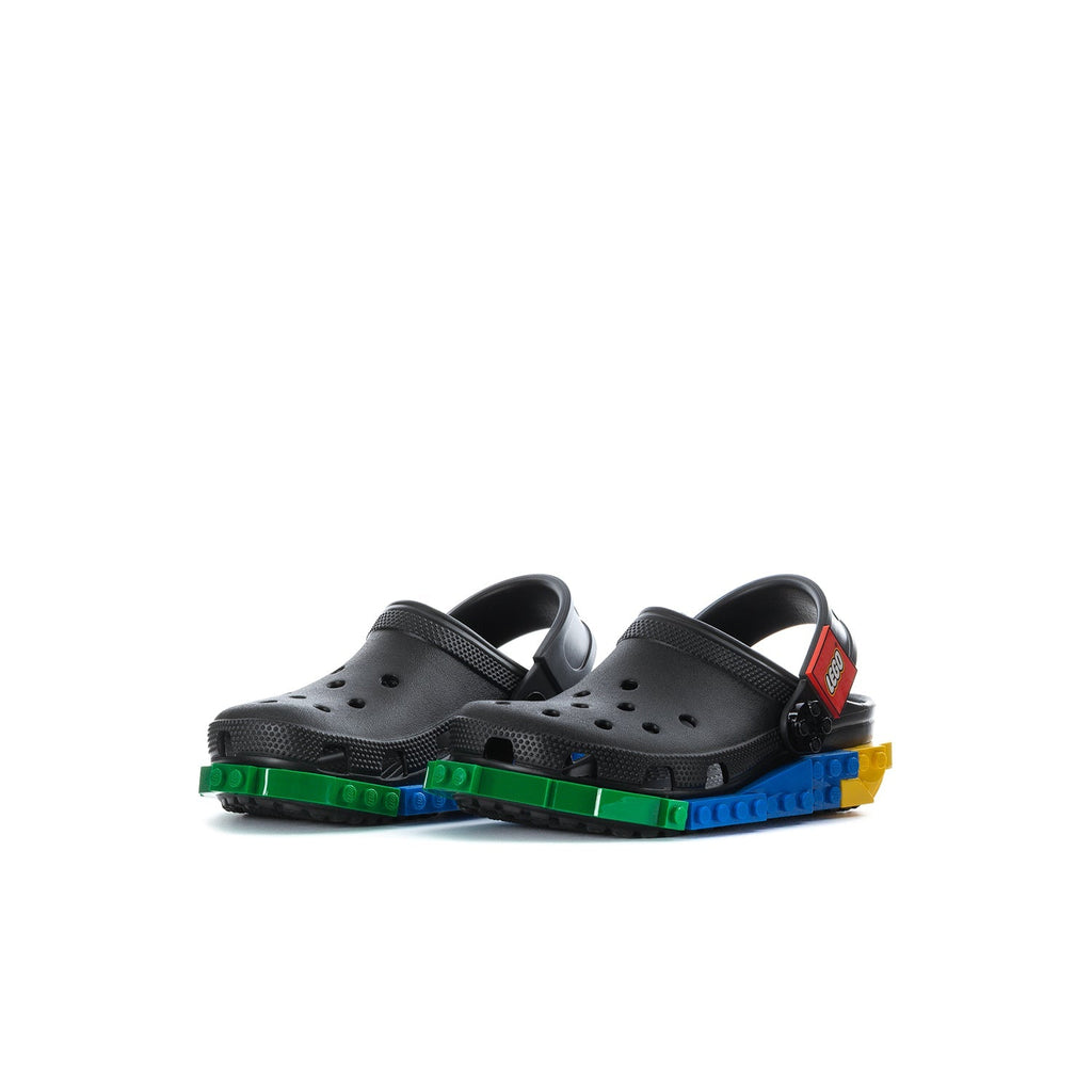 Crocs Kids' LEGO Classic Clog - Black / Multi