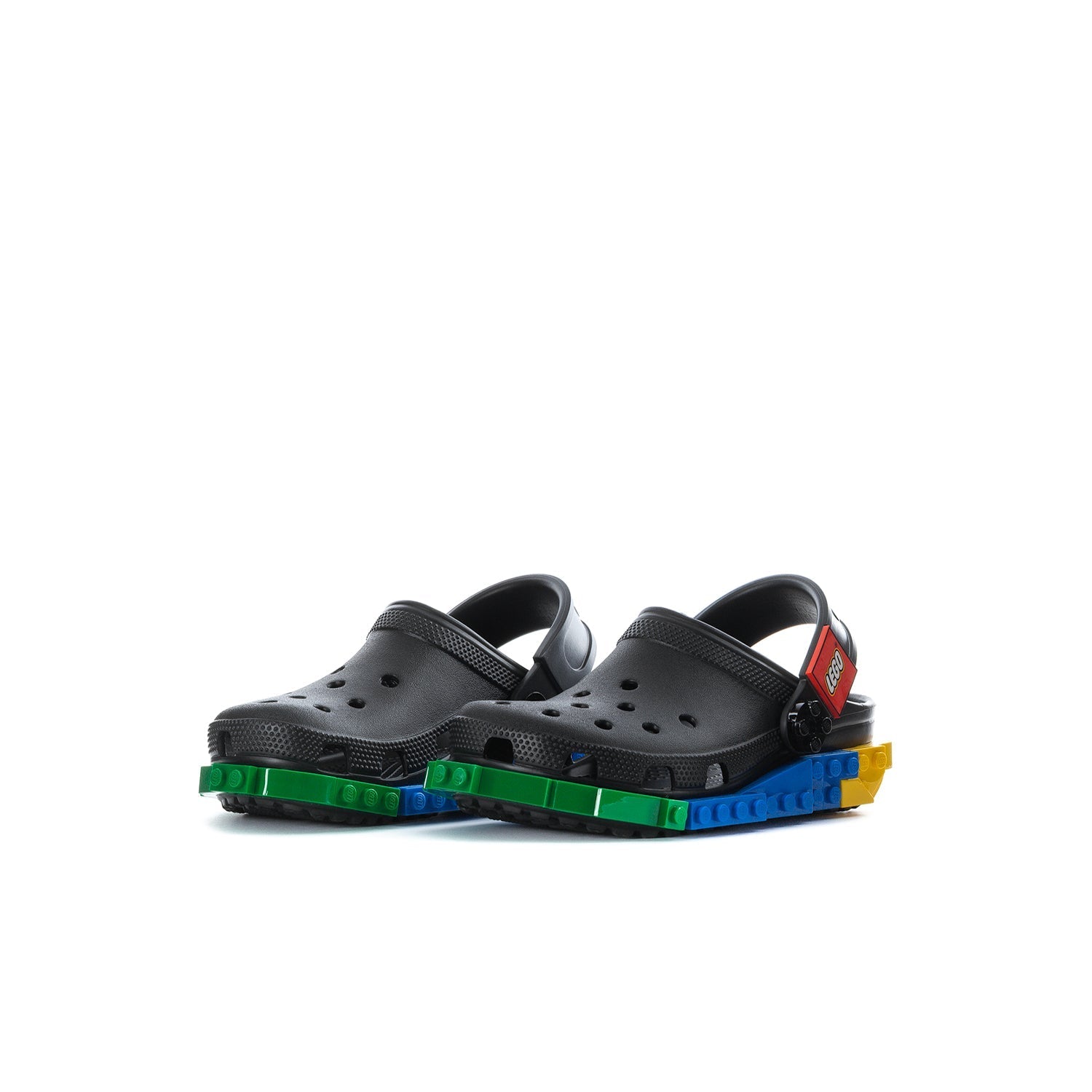 Crocs Kids' LEGO Classic Clog - Black / Multi