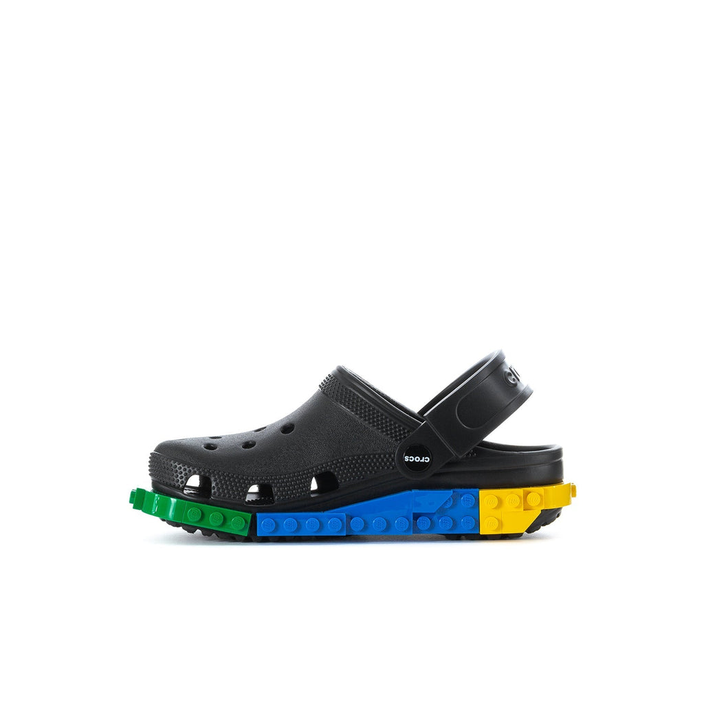Crocs Kids' LEGO Classic Clog - Black / Multi