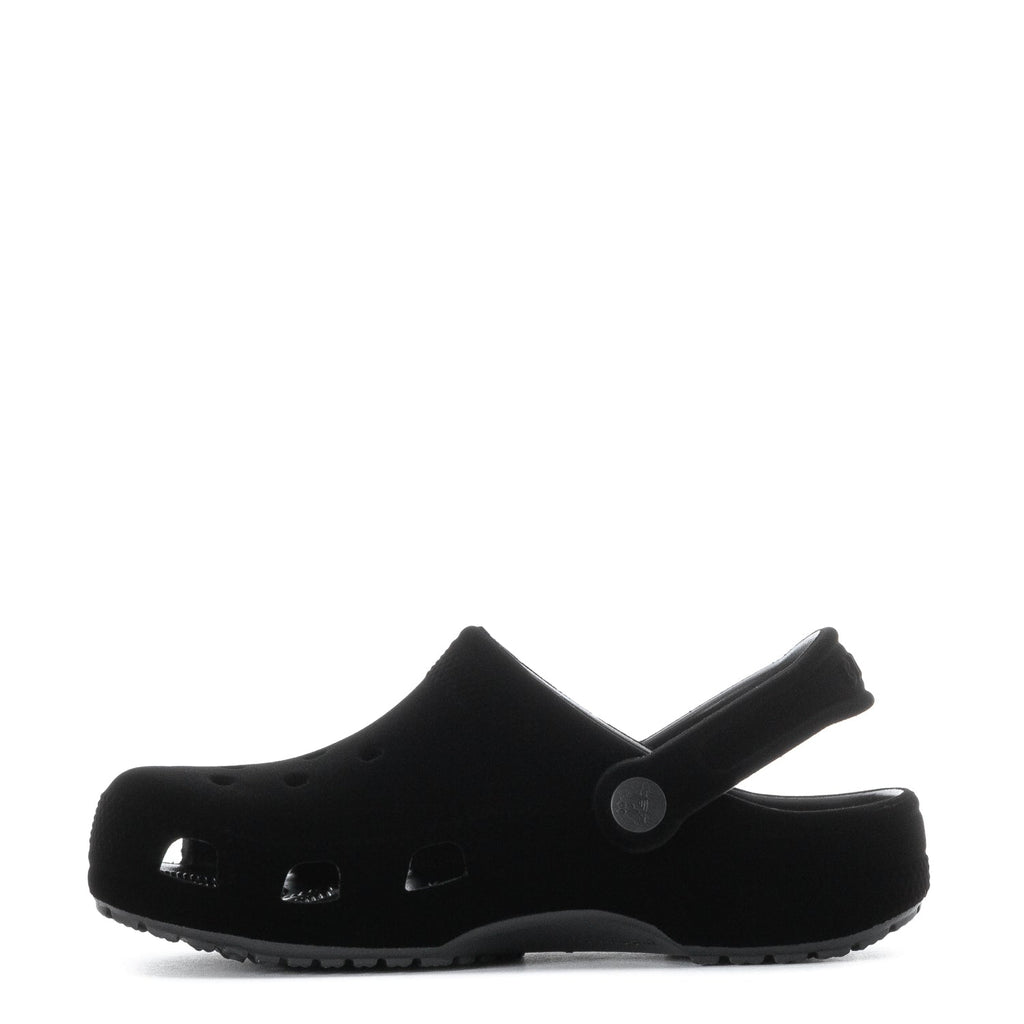 Crocs Youth Classic Velvet Clog - Black