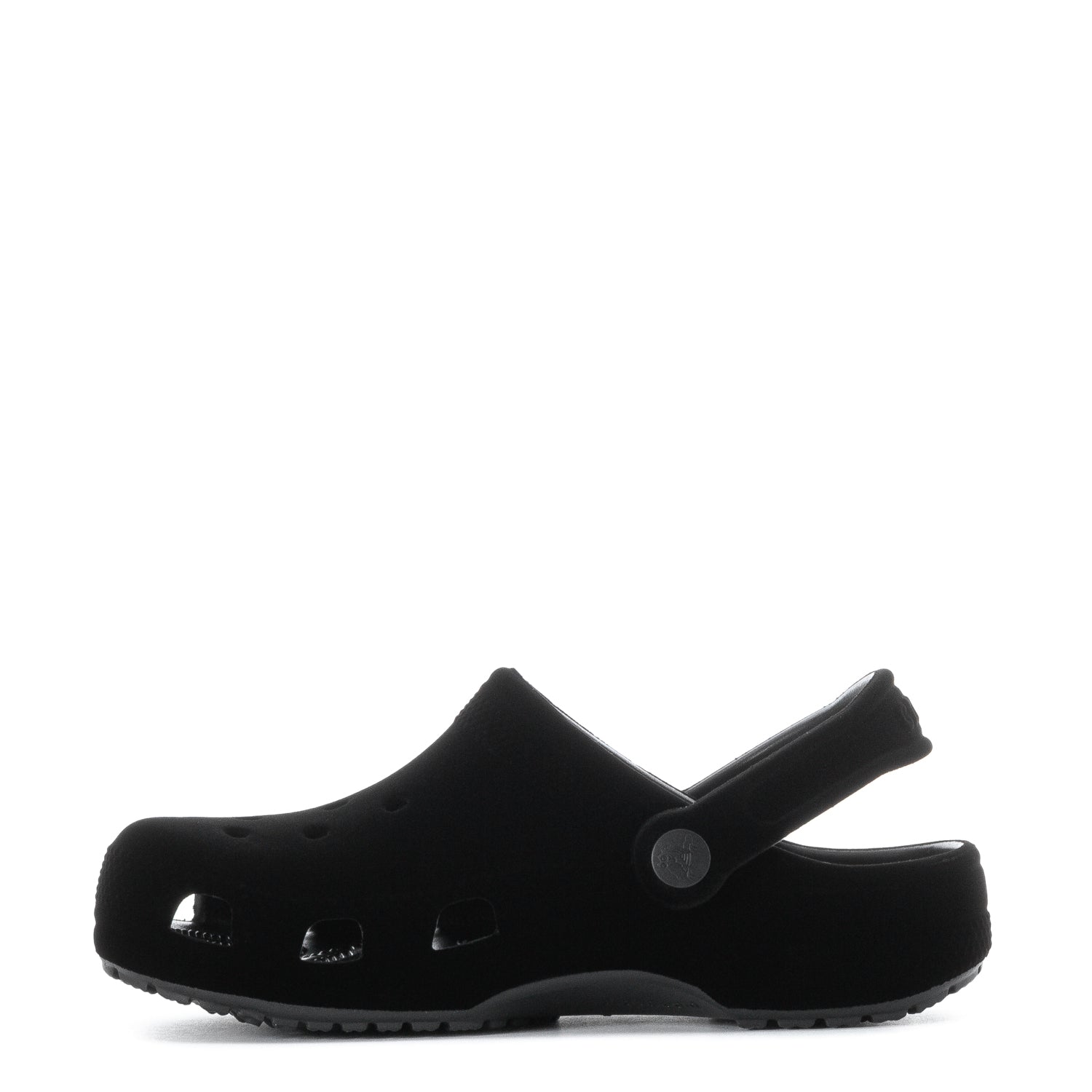 Crocs Youth Classic Velvet Clog - Black