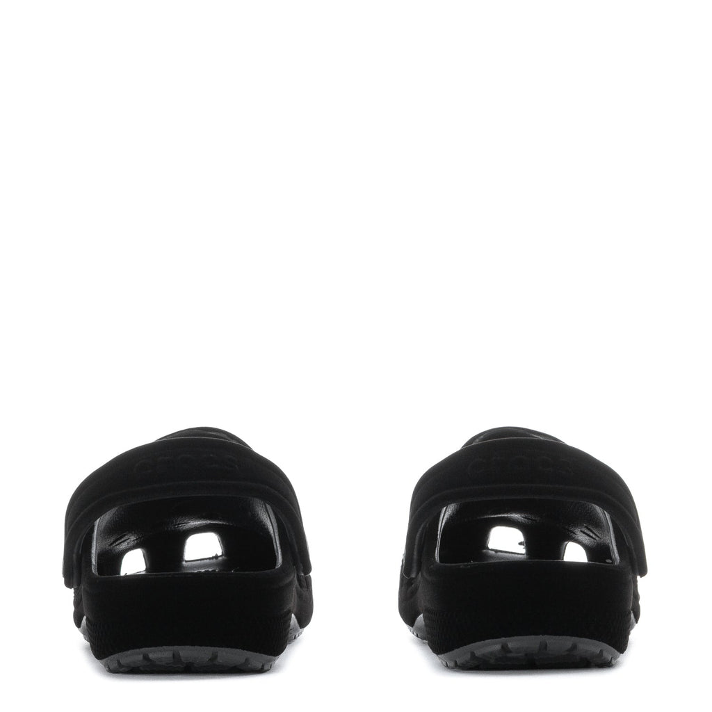 Crocs Youth Classic Velvet Clog - Black