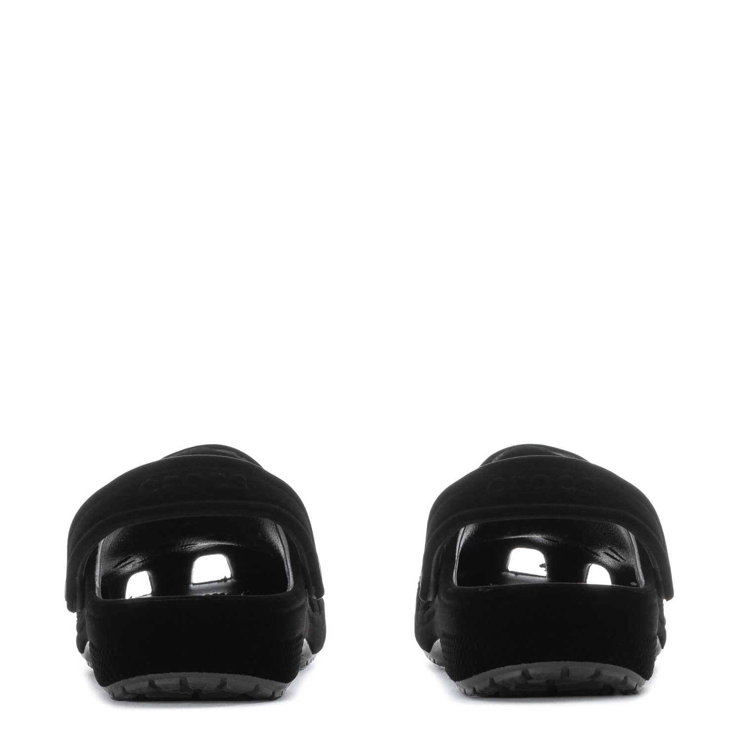 Crocs Youth Classic Velvet Clog - Black
