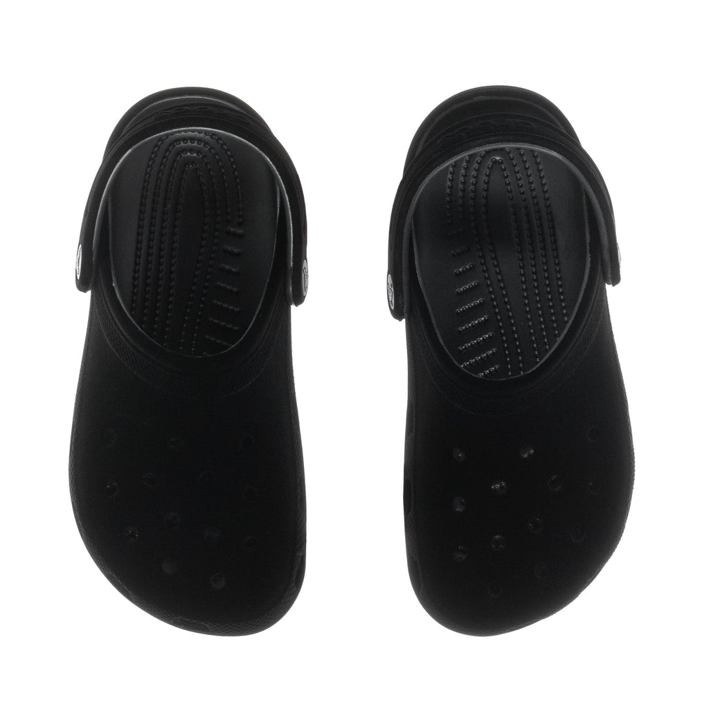 Crocs Youth Classic Velvet Clog - Black