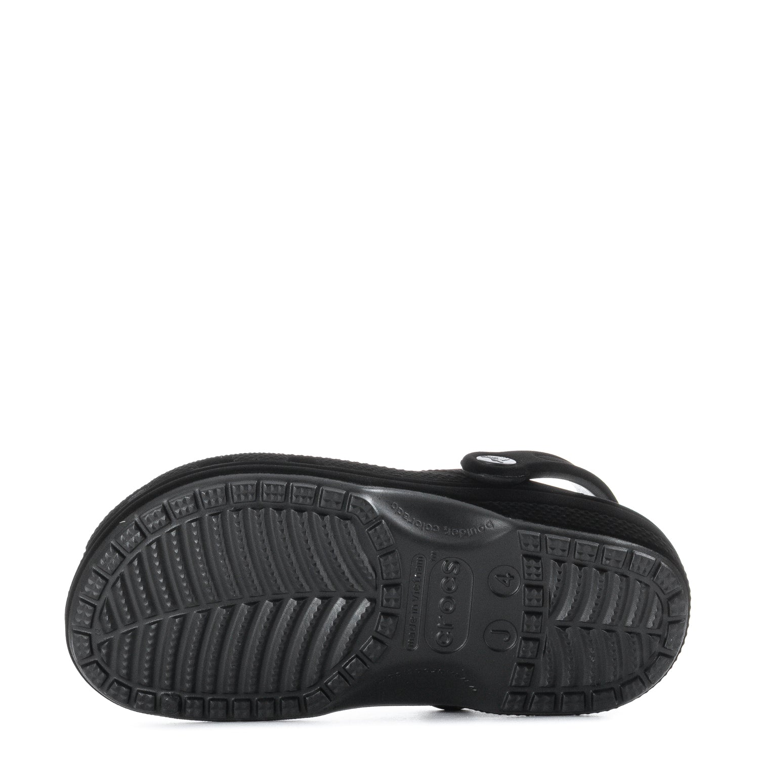 Crocs Youth Classic Velvet Clog - Black