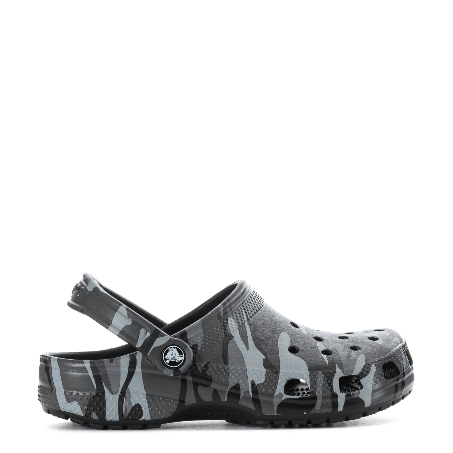 Crocs Youth Camo Classic Clog - Slate Grey