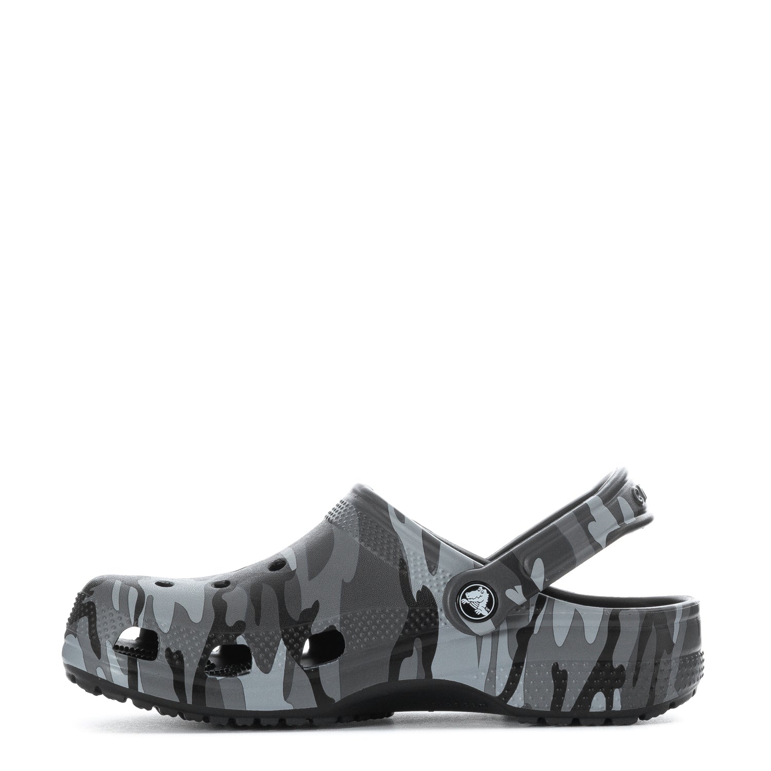 Crocs Youth Camo Classic Clog - Slate Grey