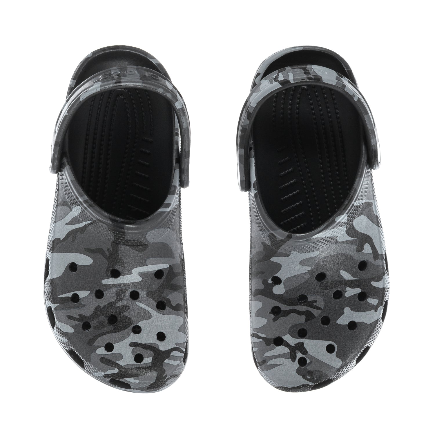 Crocs Youth Camo Classic Clog - Slate Grey