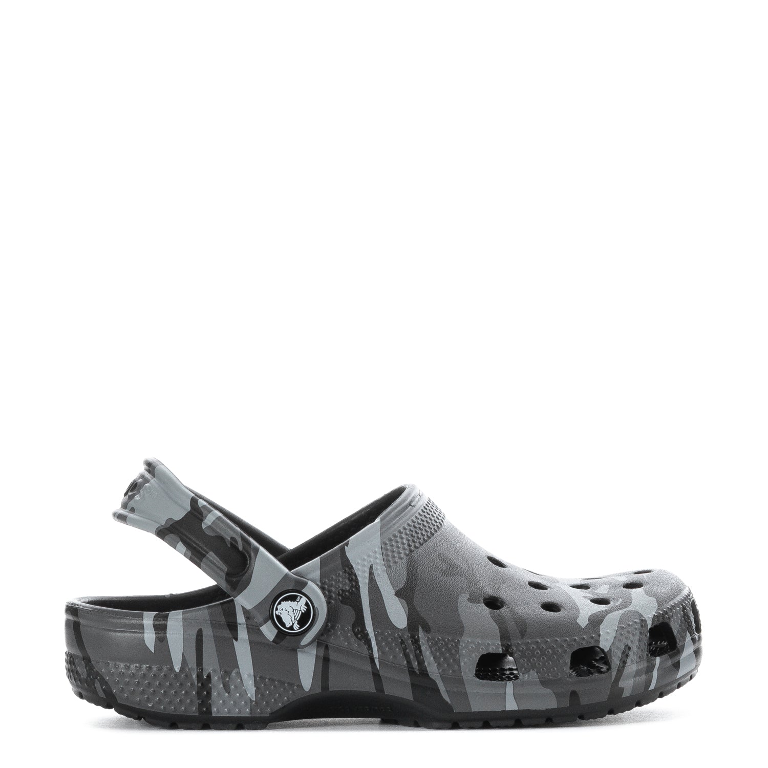 Crocs Kids' Camo Classic Clog - Slate Grey