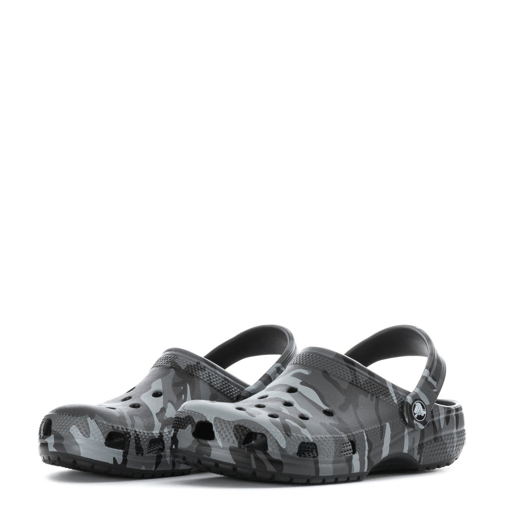Crocs Kids' Camo Classic Clog - Slate Grey