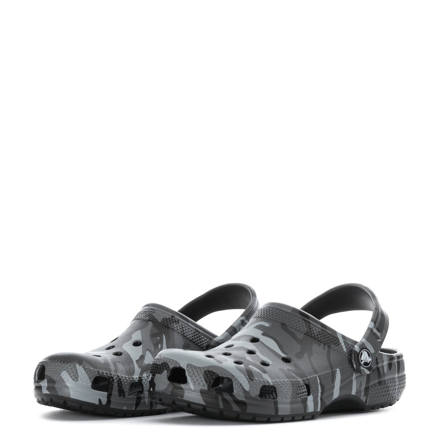 Crocs Kids' Camo Classic Clog - Slate Grey