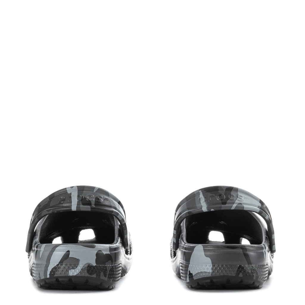 Crocs Kids' Camo Classic Clog - Slate Grey