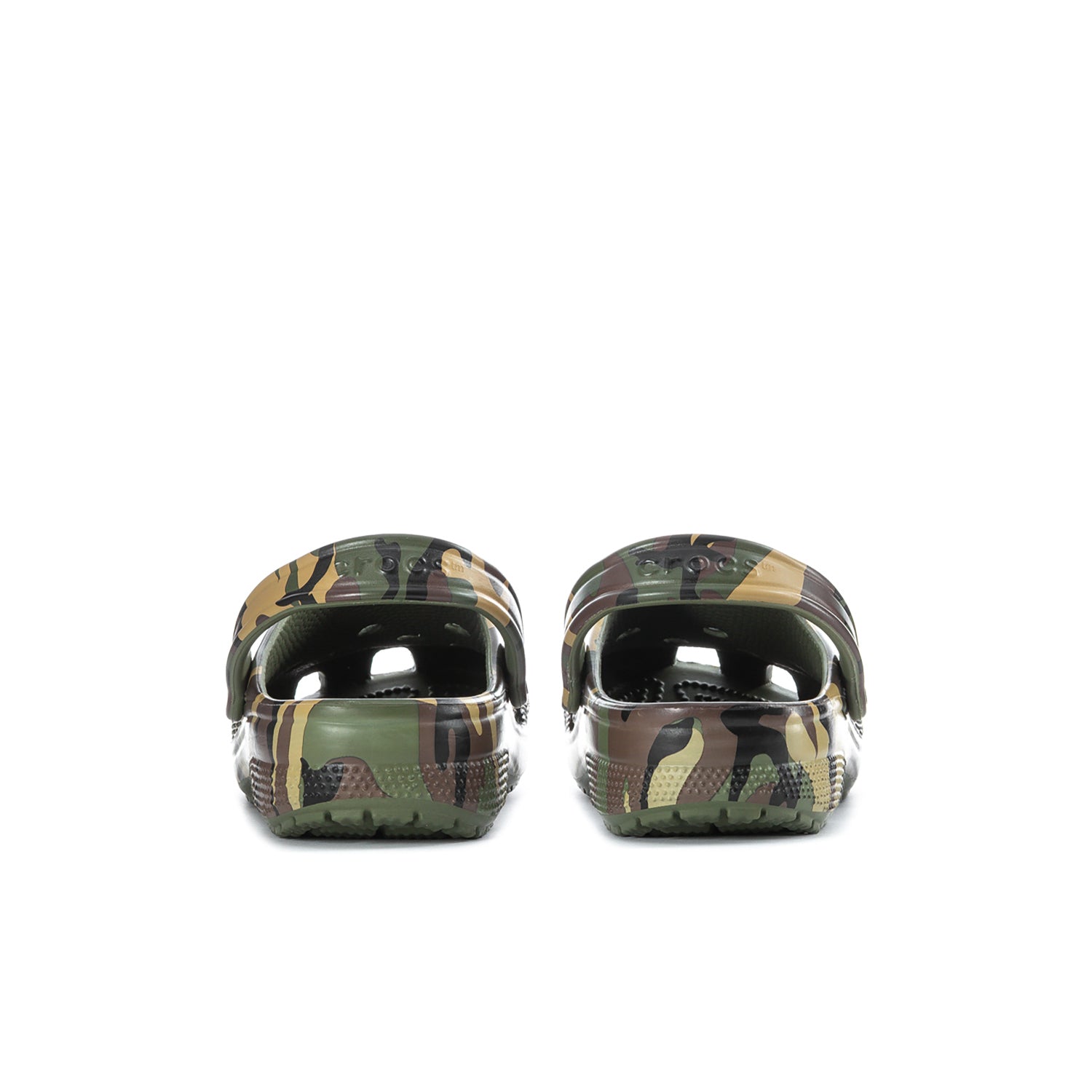 Crocs Men's Camo Classic Clog - Army Green / Multi