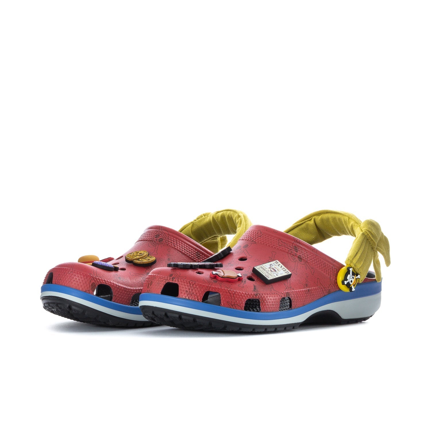 Crocs Men's One Piece Luffy Classic Clog - Red / Blue