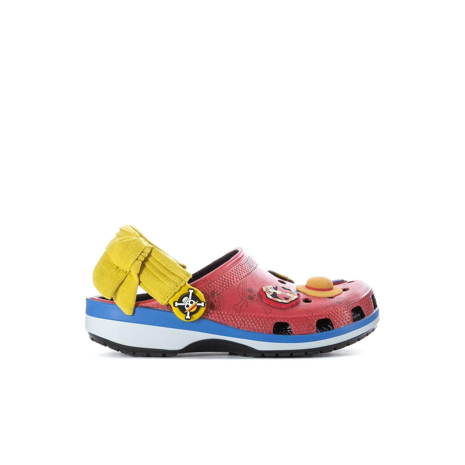 Crocs Kids' One Piece Luffy Classic Clog - Red / Blue