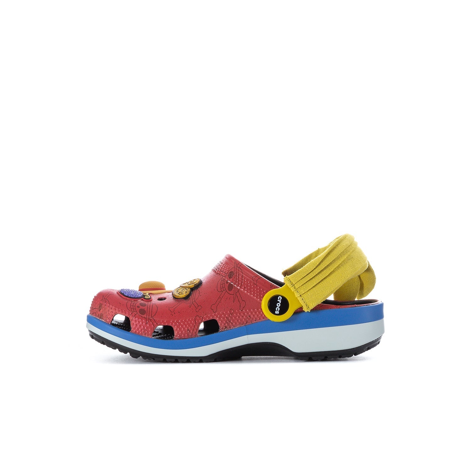 Crocs Kids' One Piece Luffy Classic Clog - Red / Blue