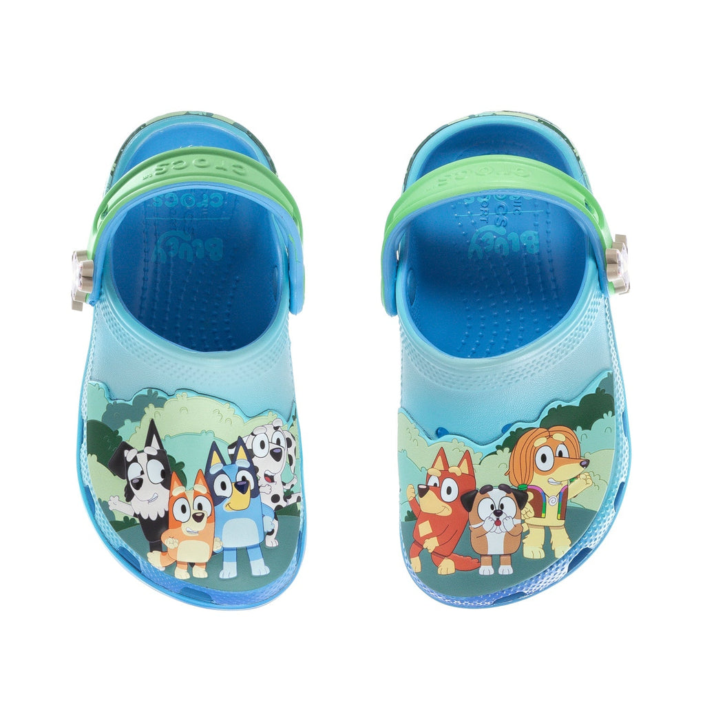 Crocs Toddler Bluey Classic Clog - Blue / Multi