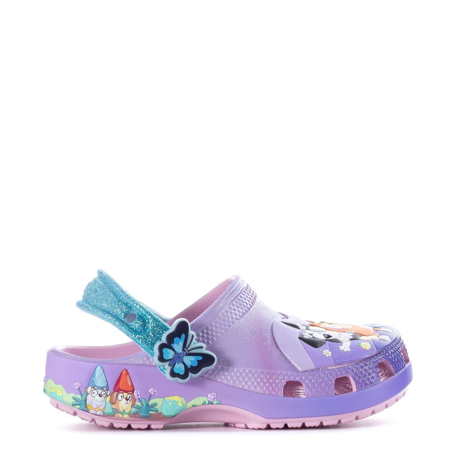 Crocs Toddler Bluey Classic Clog - Purple / Multi