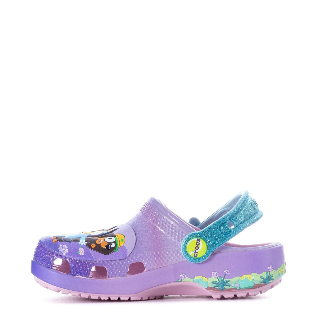 Crocs Toddler Bluey Classic Clog - Purple / Multi