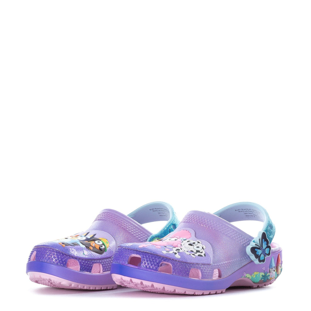 Crocs Toddler Bluey Classic Clog - Purple / Multi