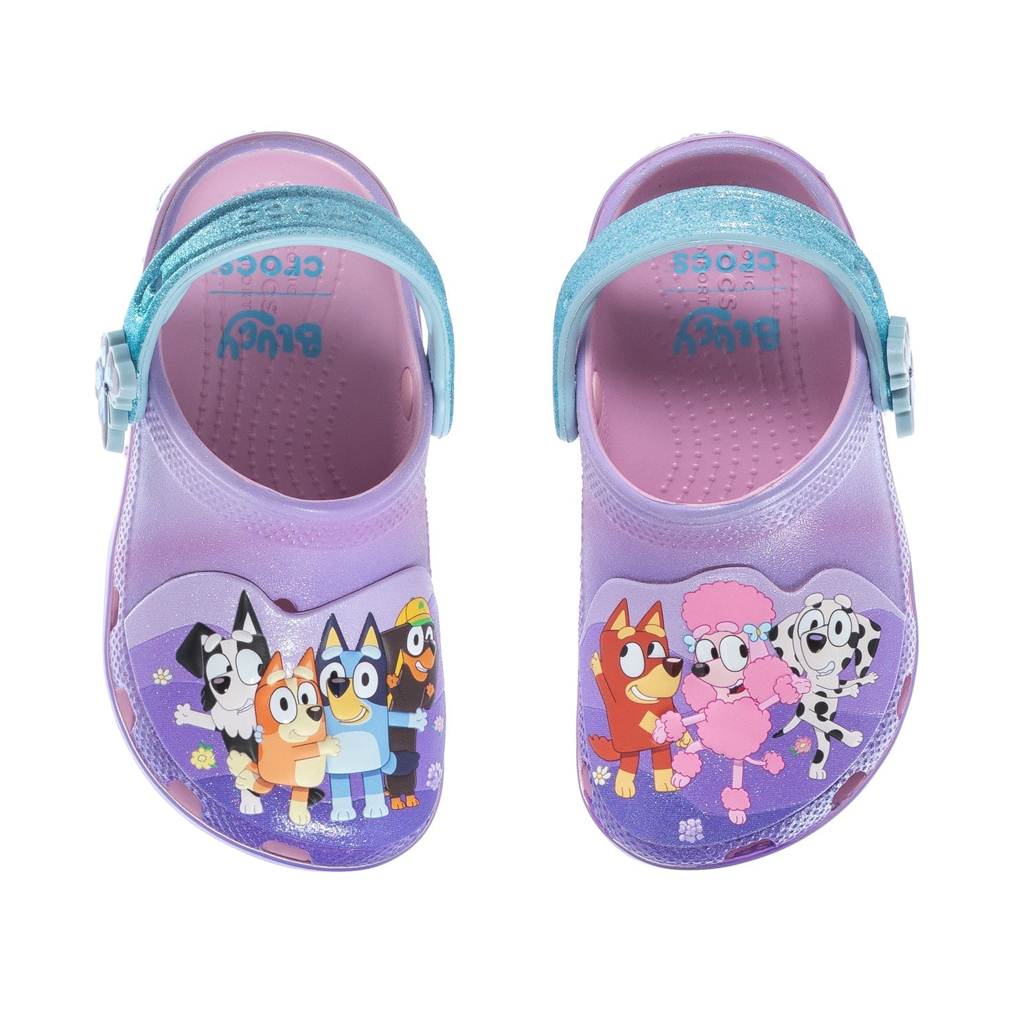 Crocs Toddler Bluey Classic Clog - Purple / Multi