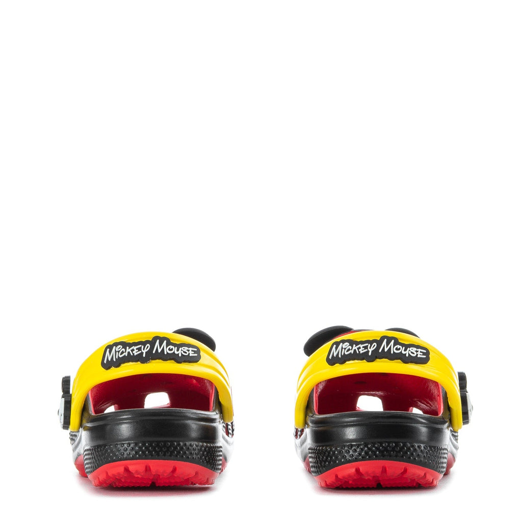 Crocs Toddler Mickey Mouse Classic Clog - Black / Red